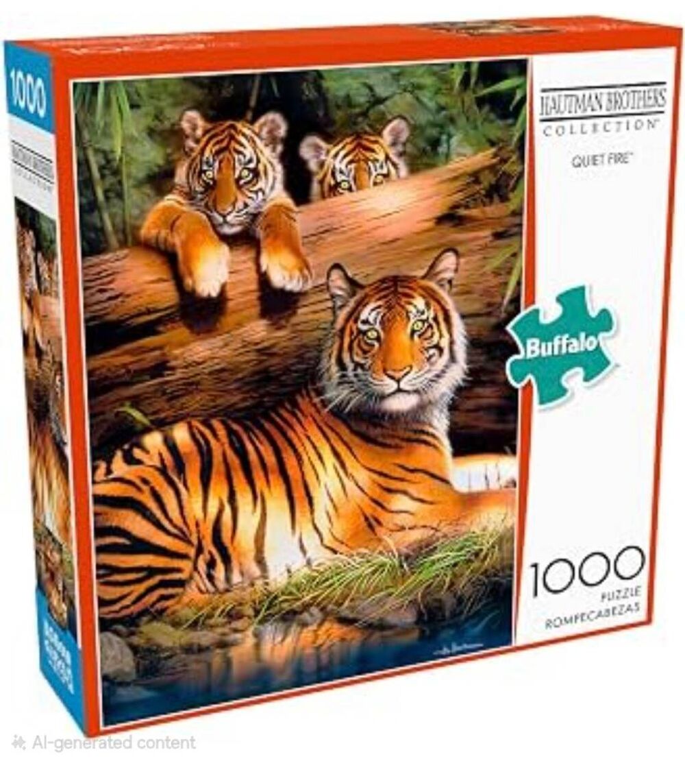 NEW Buffalo Games 1000 Piece Jigsaw Puzzle Hautman Brothers Collection Quiet Fir